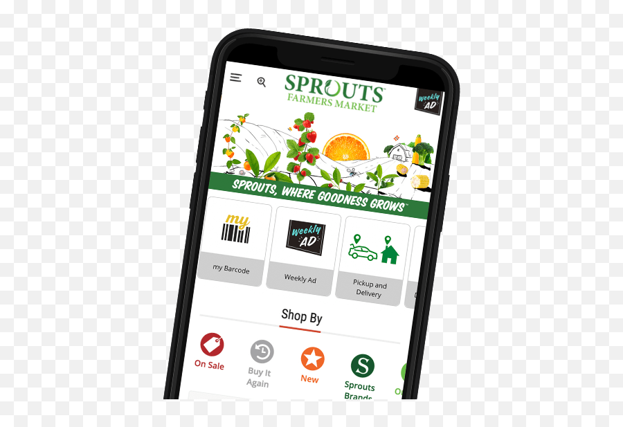 Grocery Shopping U0026 Mobile Coupons App - Farmers Market App Emoji,Why Is My Phone Stuck On The Apple Logo