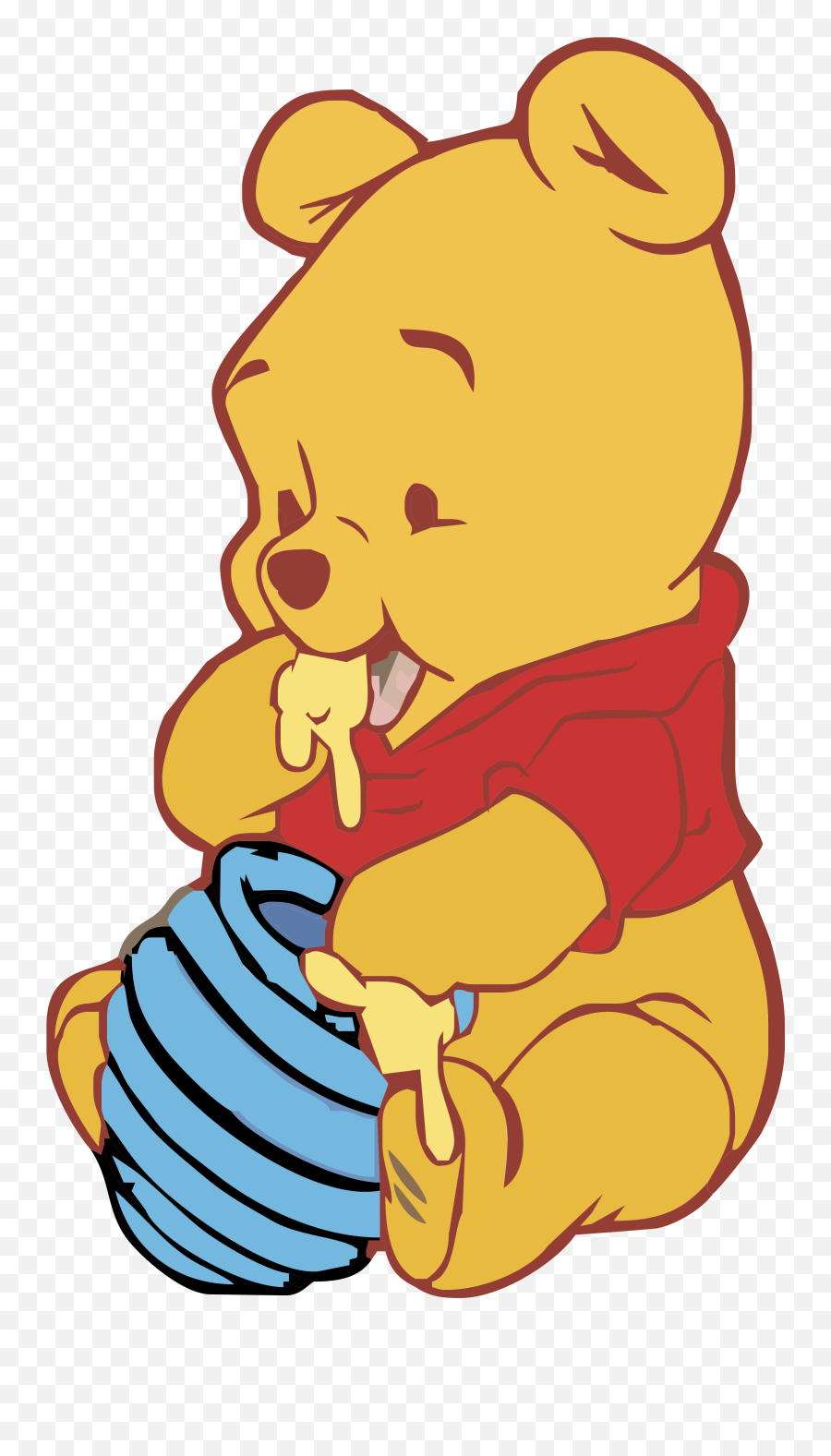 Baby Pooh Logo Png Transparent U0026 Svg Vector - Freebie Supply Winne The Pooh Coloring Pages Emoji,Baby Transparent