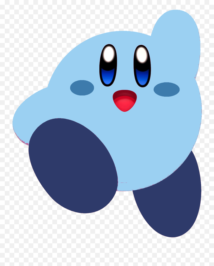 Homefront Video Game Clipart Png Transparent - Blue Kirby Blue Kirby Png Emoji,Kirby Png