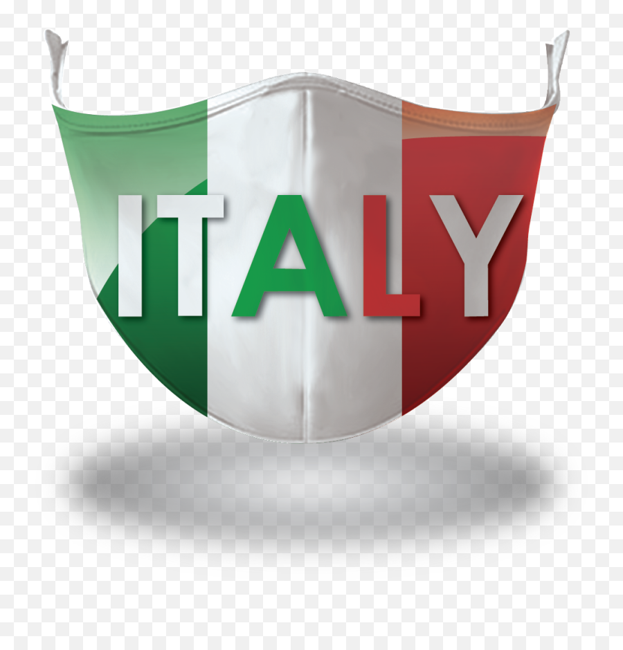 Italy Reusable Face Mask Emoji,Italy Flag Png