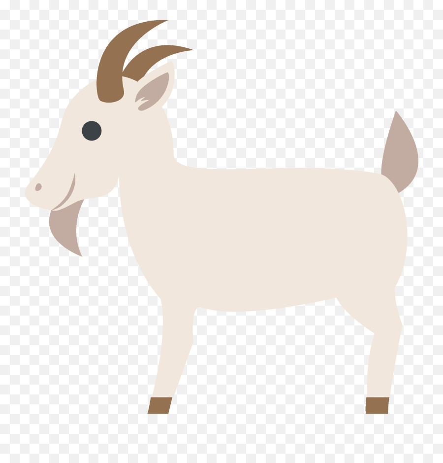 Goat Emoji Clipart Free Download Transparent Png Creazilla,Goats Clipart