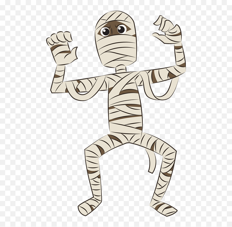 Mummy Clipart - Fictional Character Emoji,Mummy Clipart