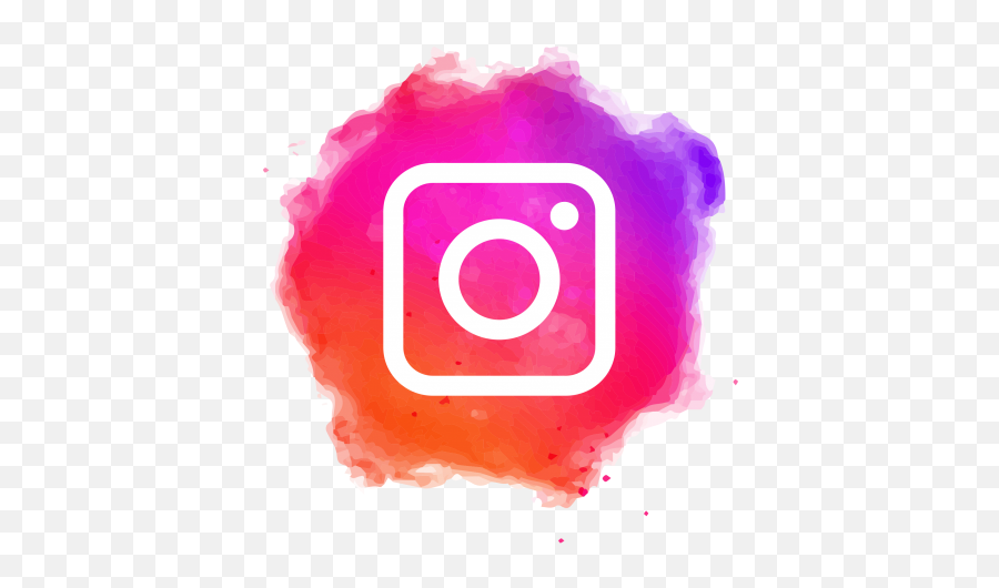Instagram Logo Watercolor Transparent Png - 2021 Full Hd Emoji,Instagram Logo Hd