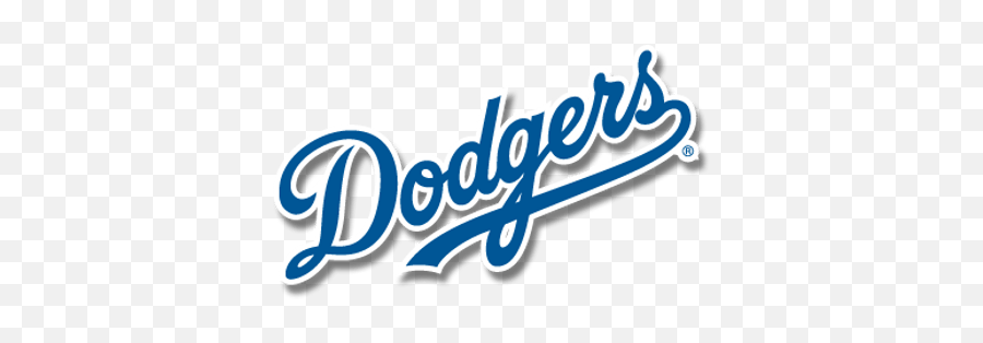 Los Angeles Dodgers Text Logo - Dodgers Logo Png Emoji,Dodgers Logo