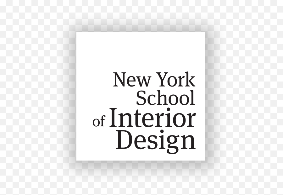 New York School Of Interior Design - Logo Ny School Of Interior Design Emoji,Interior Design Logo