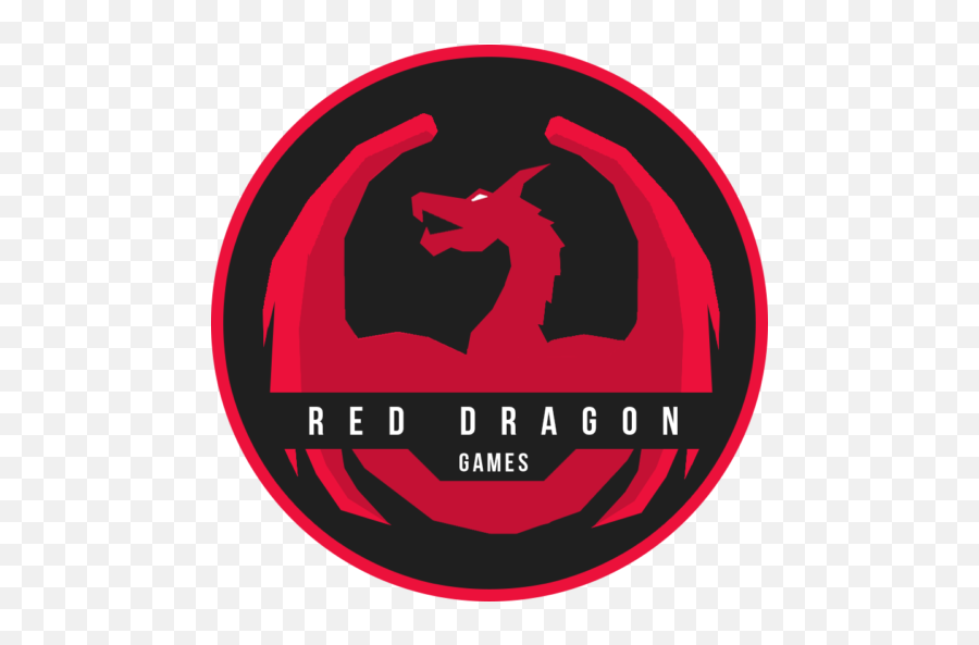 Cropped - Red Dragon Games Emoji,Dragon Logo