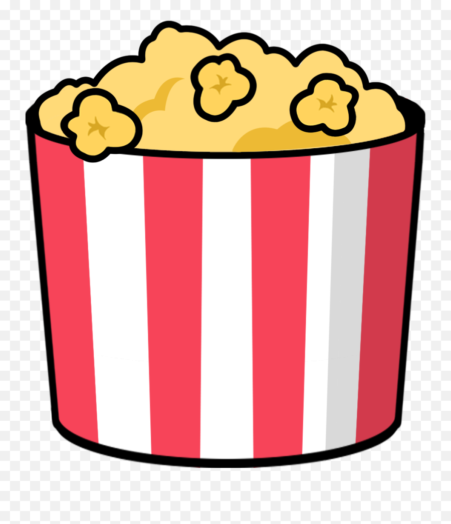 Download Hd Movie Theater Popcorn - Gambar Popcorn Kartun Emoji,Popcorn Clipart