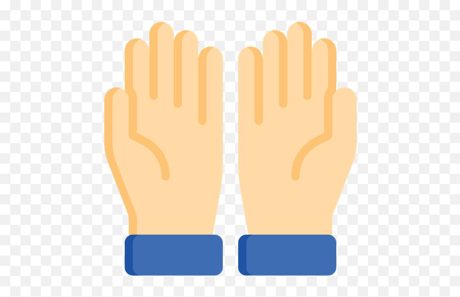 Praying Hand Icon Of Flat Style - Pray Hand Icon Png Emoji,Praying Hands Png
