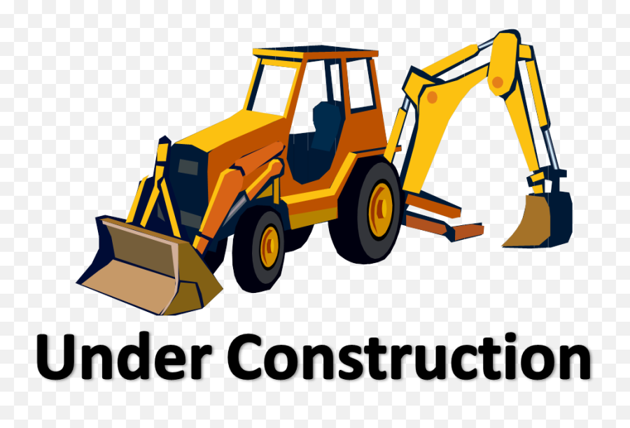Under Construction3 - Bulldozer Clipart Full Size Clipart Language Emoji,Bulldozer Clipart