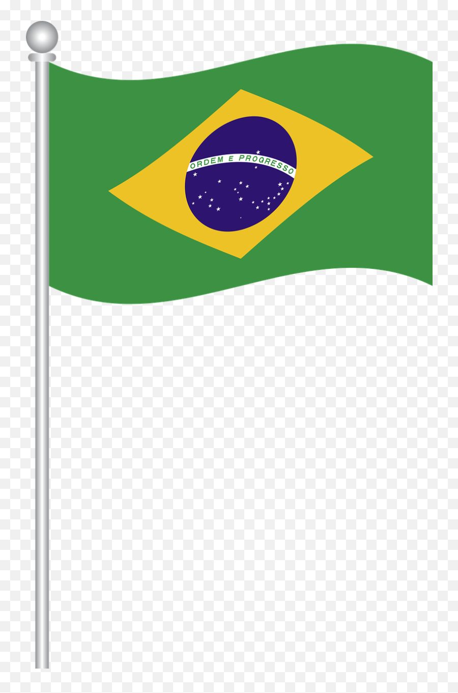 Flag Of Brazil World Flags Png - Brazil Small Flag Emoji,Brazil Flag Png