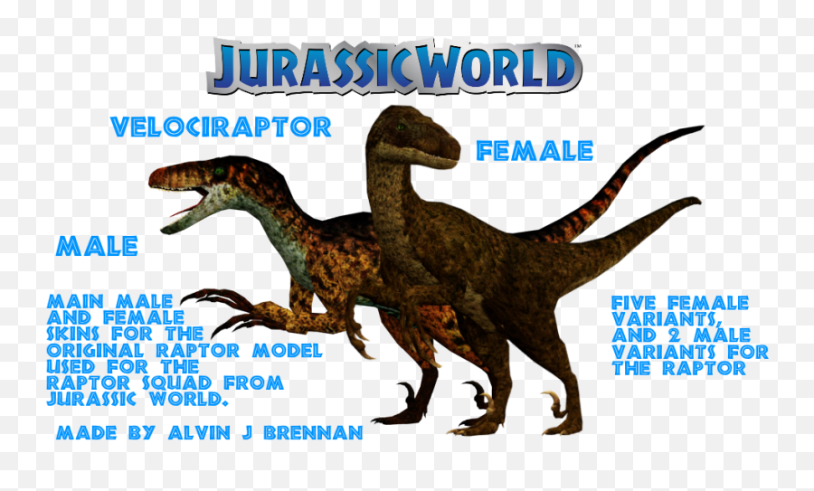 Download Velociraptor Clipart Jurassic World - Jurassic Park Jurassic Park 2 Velociraptor Female Emoji,Velociraptor Png