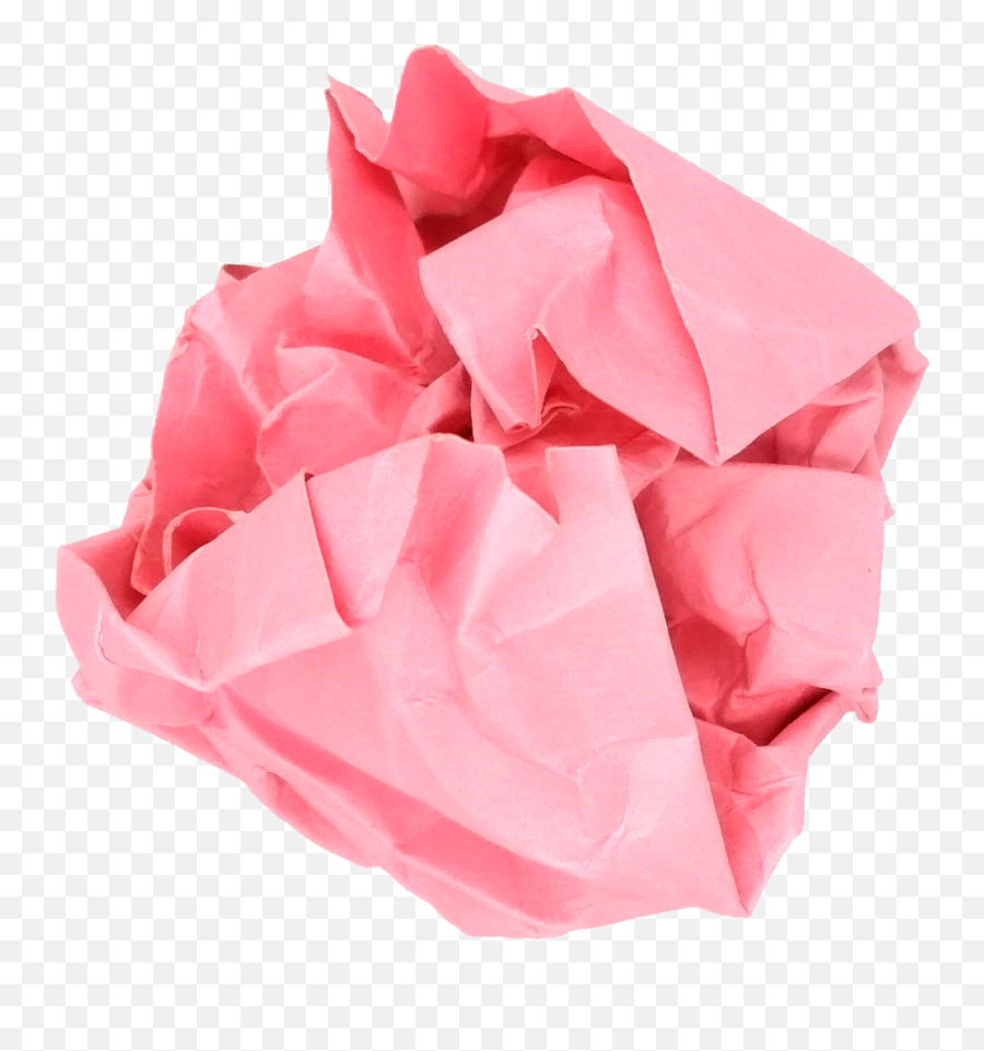 Crumpled Up Ball Paper Png Transparent Onlygfxcom - Crumpled Colored Paper Png Emoji,Paper Transparent Background