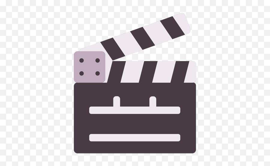 Film Clap Board Gray - Transparent Png U0026 Svg Vector File Horizontal Emoji,Clapboard Png