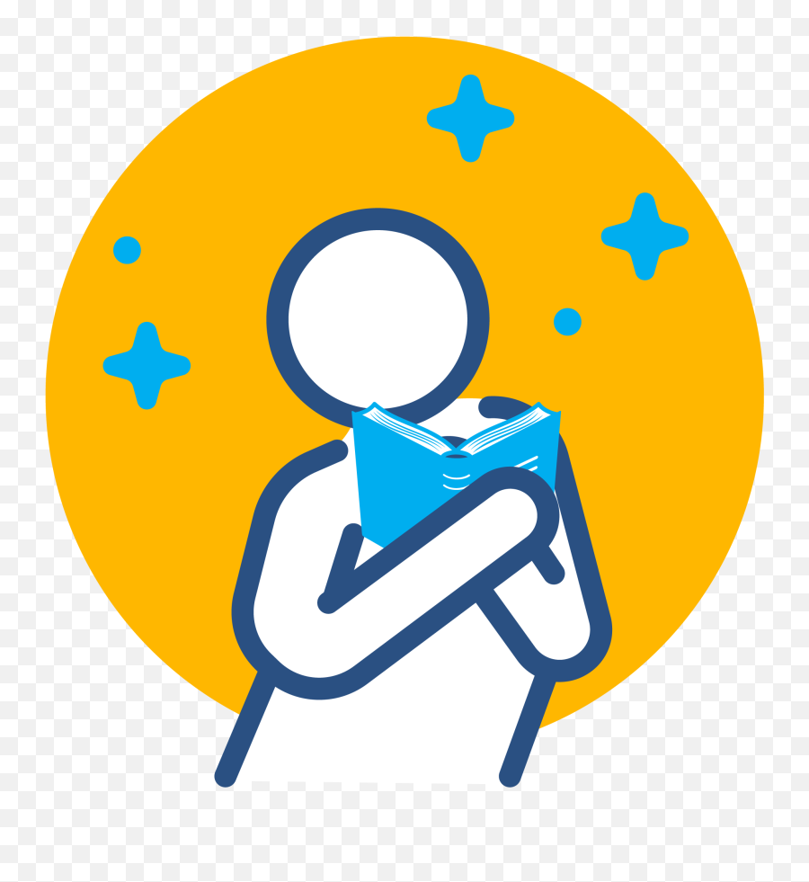 Hands Holding Book Icon Child Reading Icon - Circle Clipart Appreciate Icon Emoji,Child Reading Clipart