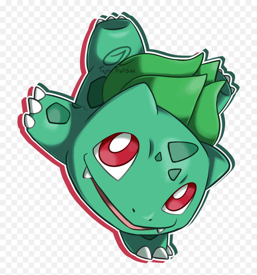 Pokemon Fan Art - Bulbasaur Emoji,Bulbasaur Transparent