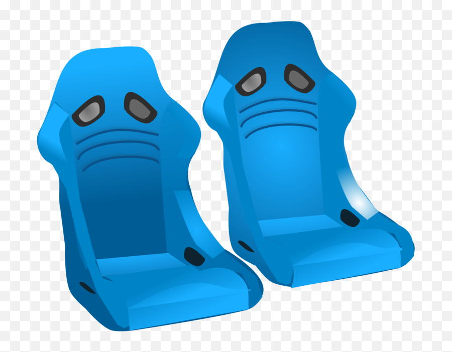 Car Seats Sitting Sports - Car Seats Vector Png Emoji,Seat Belt Clipart