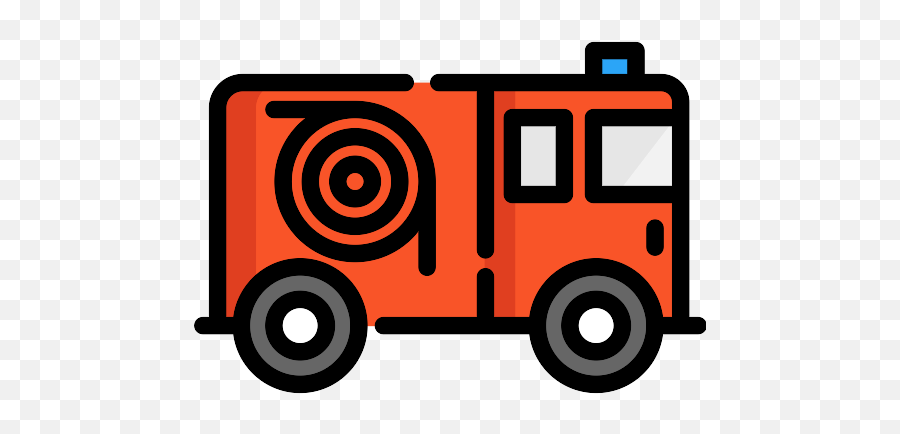 Fire Truck Vector Svg Icon 18 - Png Repo Free Png Icons Fire Engine Emoji,Fire Circle Png