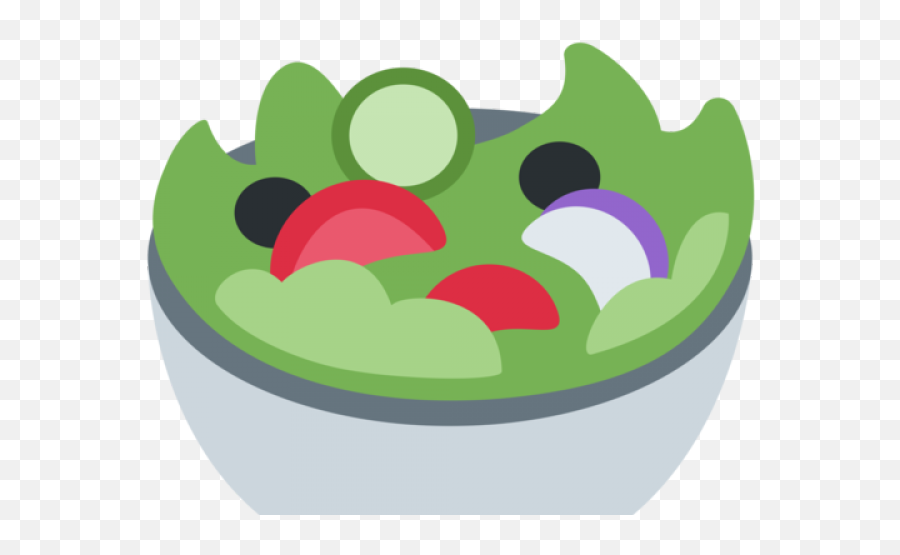 Salad Clipart Emoji - Emoji Salada,Salad Clipart