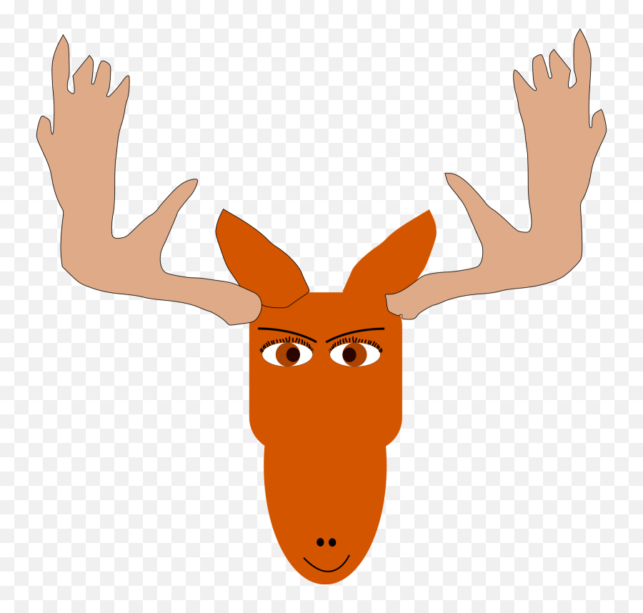 Free Moose Clipart - Moose Mad Cartoon Emoji,Moose Clipart
