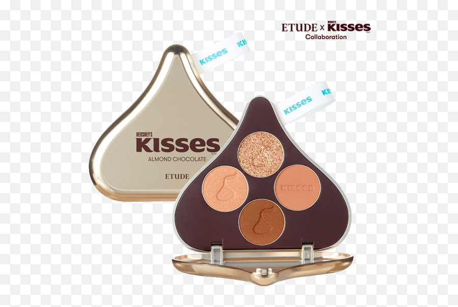 Etude House Play Color Hersheyu0027s Kisses Eyeshadow Palette 2 Almond Chocolate 5g Emoji,Hershey Kiss Logo