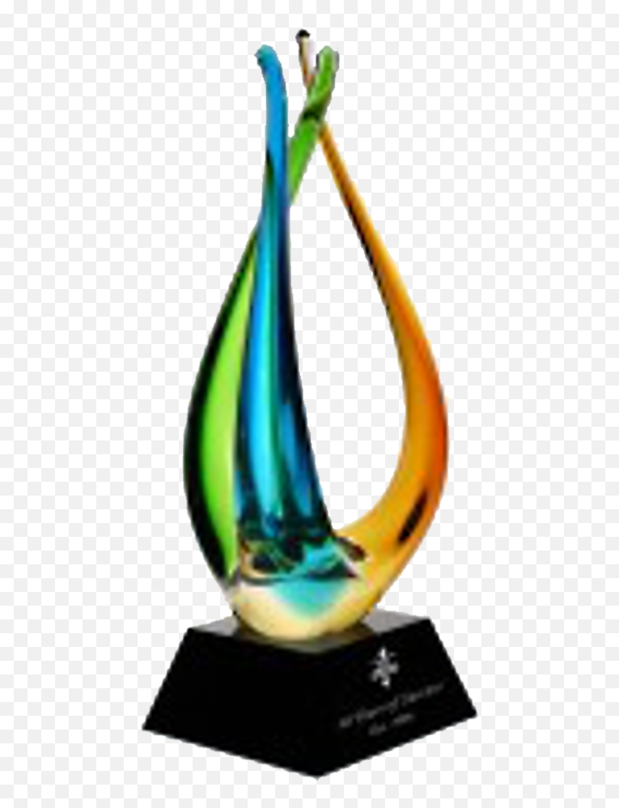 Uplift Color Crystal Trophy Award - Vertical Emoji,Crystal Png