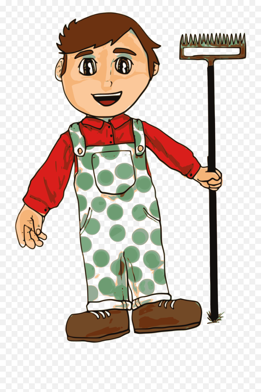Farmer Boy - Clip Art Emoji,Farmer Clipart