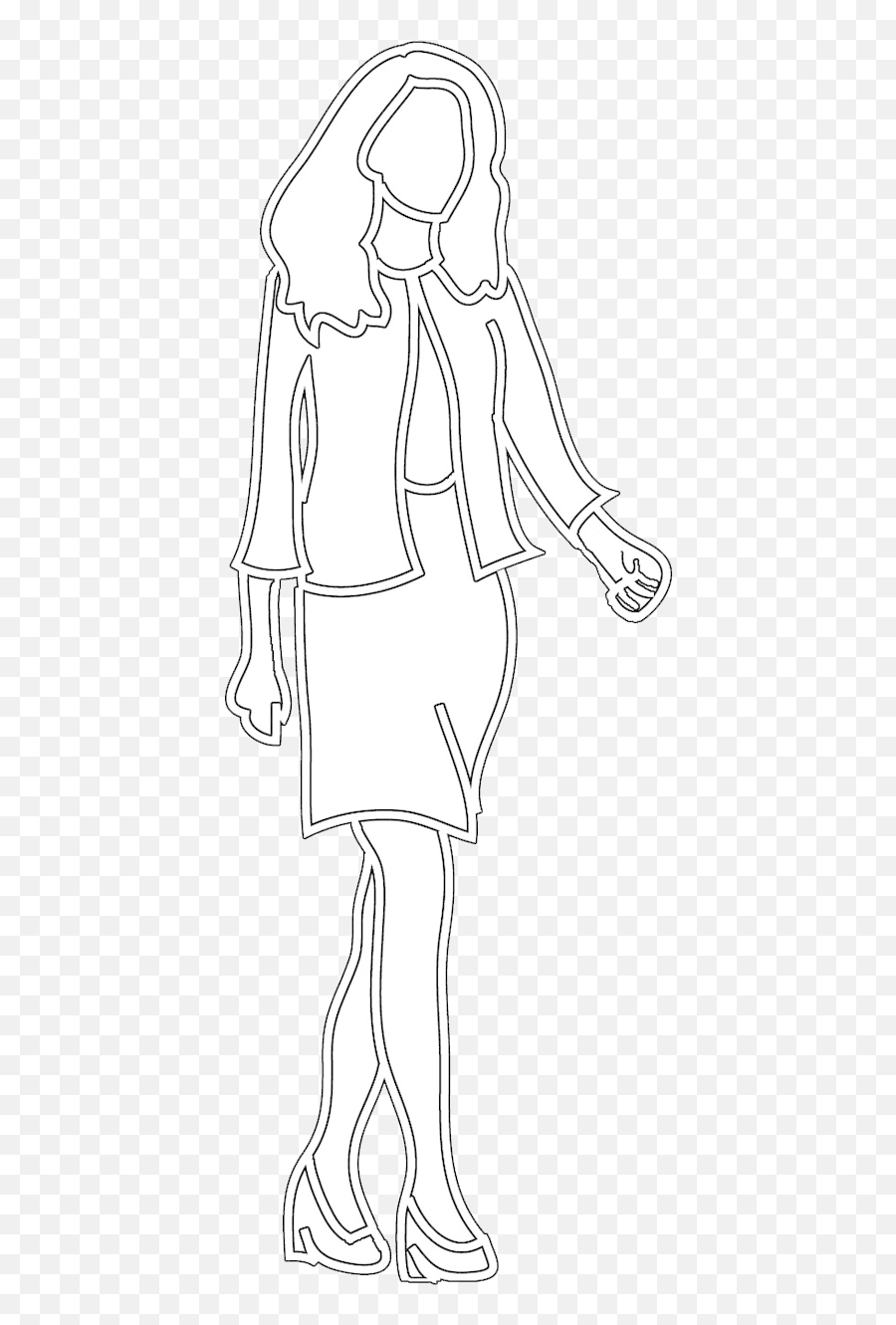 Female Silhouette Emoji,Business Woman Silhouette Png