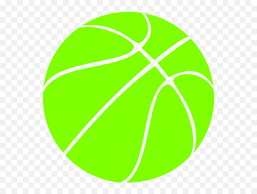 Green Basketball Png - Basketball Clipart Emoji,Basketball Png