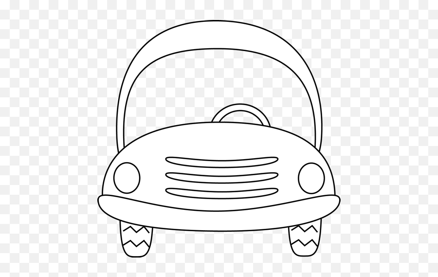 Car Black And White Cute Black And White Car Clip Art Image - Black And White Graphics Car Emoji,Car Clipart Black And White