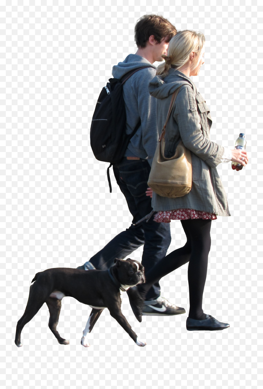 Walking Coach Clipart Hd - 27250 Transparentpng People Walking Dog Cutout Emoji,People Walking Png