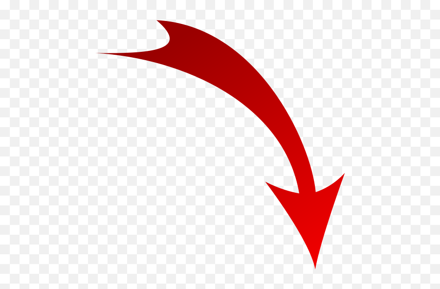 Curved Red Arrow U0026 Free Curved Red Arrowpng Transparent - Red Arrow Fleche Rouge Png Emoji,Curved Arrow Clipart
