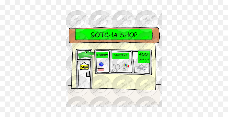 Gotcha Shop Picture For Classroom Therapy Use - Great Language Emoji,Shop Clipart