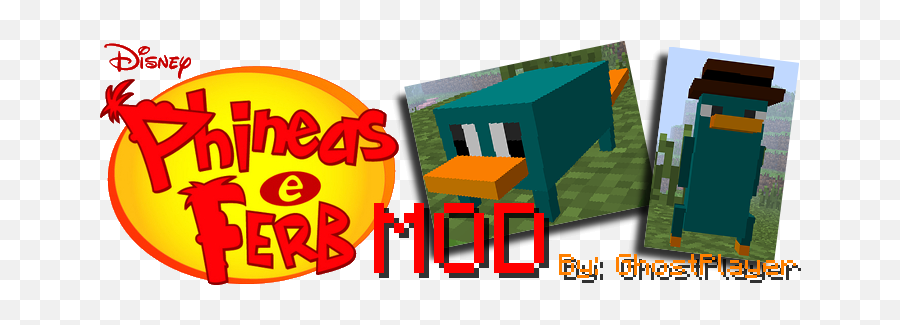 132 Phineas And Ferb Mod Mod Br Perry Is Cute - Phineas And Ferb Emoji,Phineas And Ferb Logo