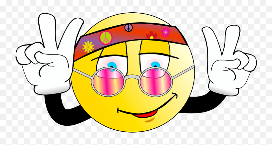 Smiley Hippie Clipart - Funny Shayari Hindi English Emoji,Hippie Clipart