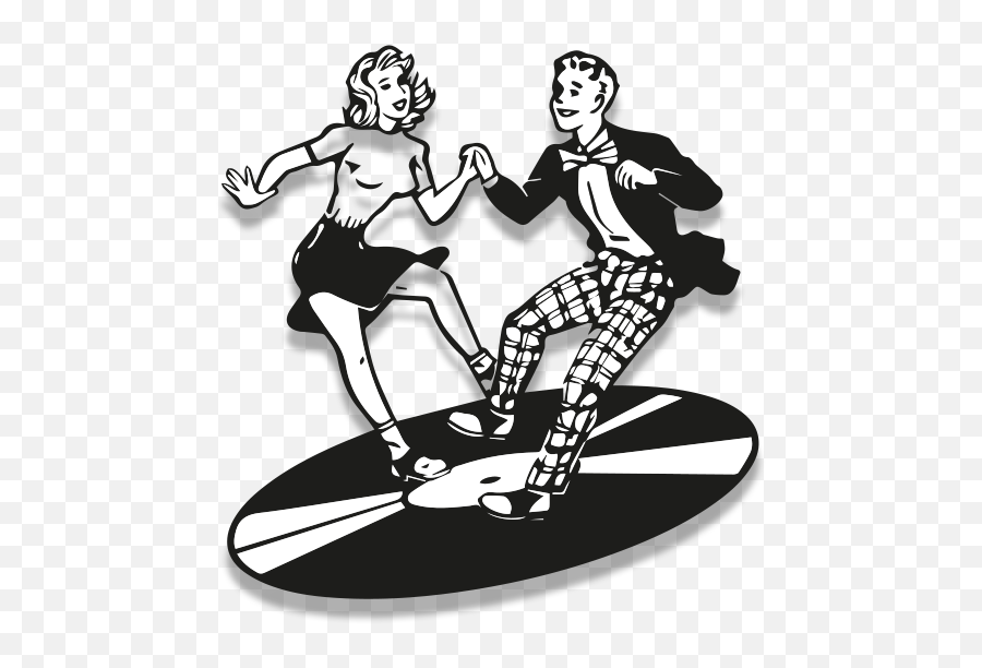 Sock Hop Dance Rockin Robins Vintage - 1950 Sock Hop Clip Art Emoji,Hop Clipart