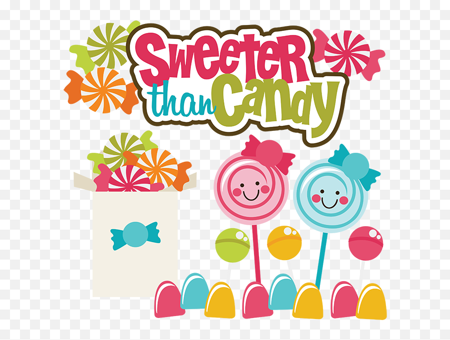 Pin By Ayelen Martino On Svgs Valentine Clipart Candyland - Candyland Svg Emoji,Sweets Clipart