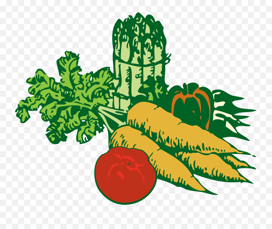 Vegetables Clip Art At Clker - Veggie Clipart Emoji,Garden Clipart