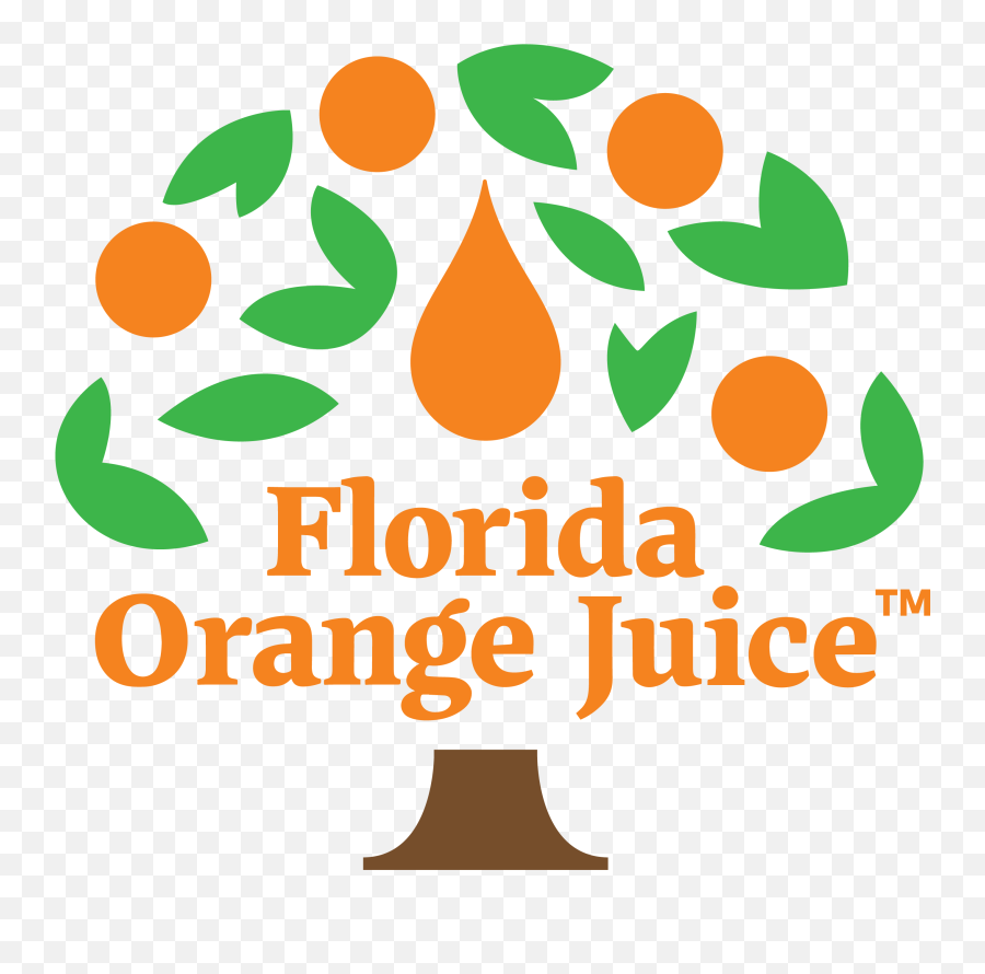 Florida Orange Juice - Dot Emoji,Juice Logo