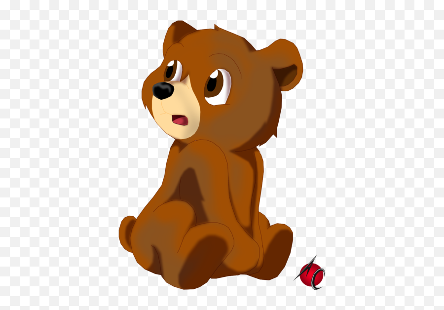 Grizzly Bear Clipart Cartooon - Cub Bear Clipart Png Emoji,Grizzly Bear Clipart