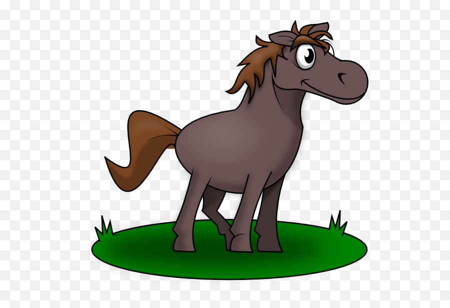 Horse Clip Art Cartoon - Clipartsco Transparent Background Horse Clip Art Emoji,Running Horse Clipart