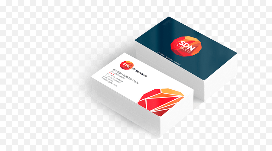 Business Card Design - Horizontal Emoji,Business Card Logo