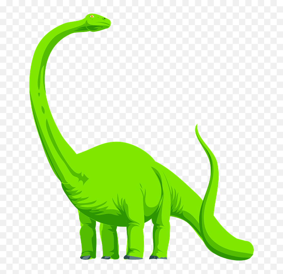 Green Brontosaurus Clipart Emoji,Brontosaurus Clipart
