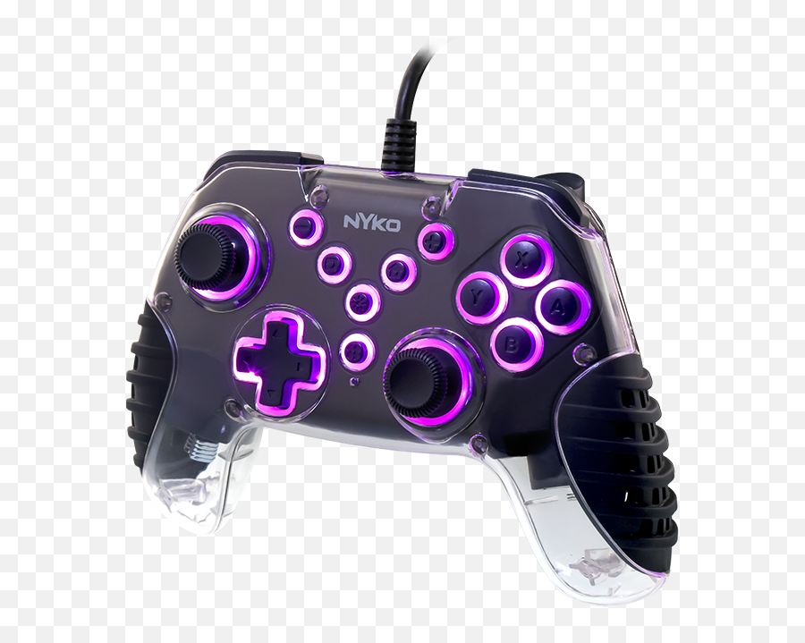 Nyko Air Glow The Coolest Led Controller For Nintendo Emoji,Purple Glow Png