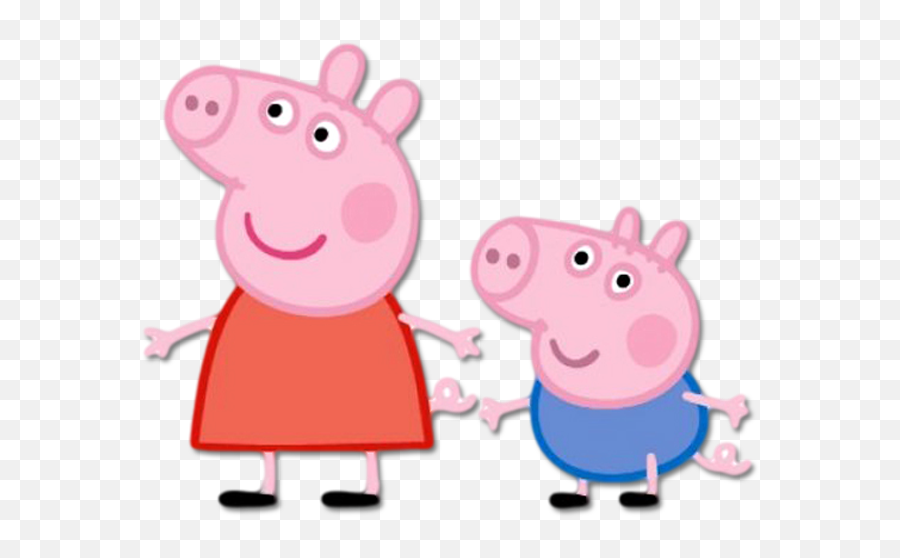 Cartoon Characters Peppa Pig Png Pack - Peppa Pig Cutouts Emoji,Peppa Pig Clipart