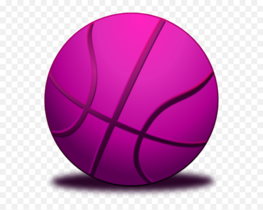 Purple Basketball Clipart - Basketball Small Png Transparent For Basketball Emoji,Basketball Transparent