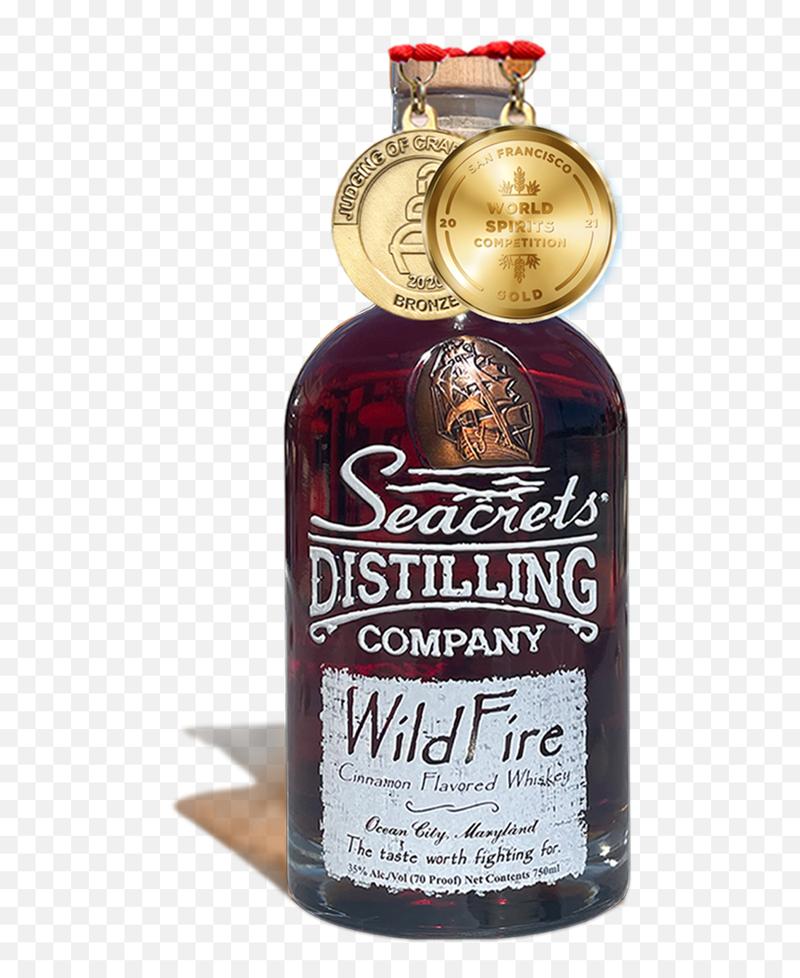 New Wildfire Whiskey - Seacrets Homemade Liquors Ocean City Md Emoji,Fireball Whiskey Png