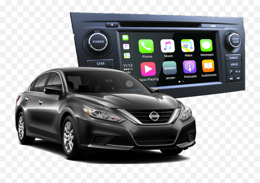 2013 - 2018 Nissan Altima Factory Apple Carplay Radios Emoji,Apple Carplay Logo