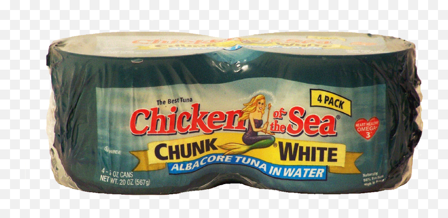 Chicken Of The Sea Chunk White Albacore Tuna In Water 4 Emoji,Chicken Of The Sea Logo