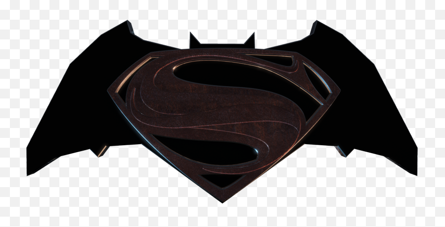 Batman Vs Superman Batman Logo Clipart - Batman V Superman Logo Emoji,Superman Logo Png