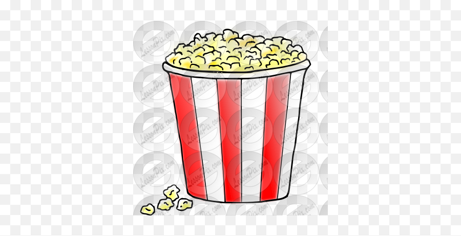 Popcorn Picture For Classroom Therapy Emoji,Popcorn Clipart